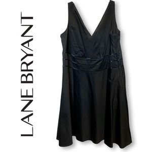 DISCOUNTED SHIPPING  - LIKE NEW Lane Bryant Black Dress